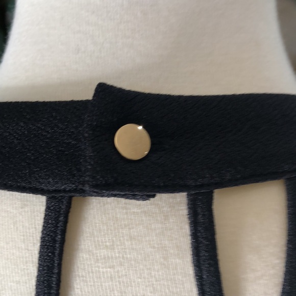 SZ M NWT 🌸LOOK AT MY BACK VIEW🌸 BLACK SPECIAL OCCASION OR HOLIDAY DRESS - Picture 6 of 9